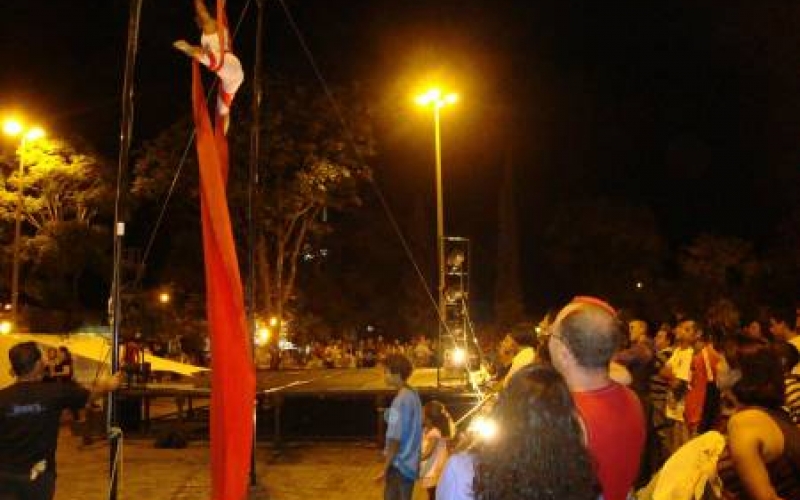 Trupe Tangará encantou o público no dia do Circo