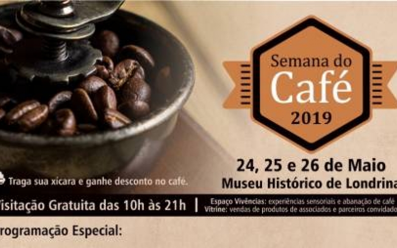 Semana do Café 2019 tem várias atrações culturais