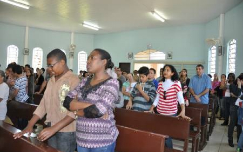 Domingo fomos à Capela São Geraldo, pelo Circuito das Capelas   