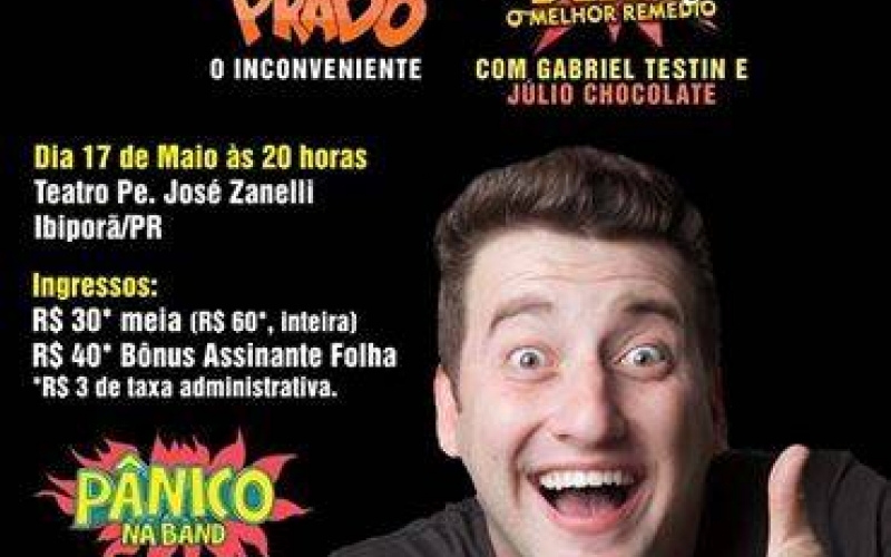 Show com Eros Padro é cancelado