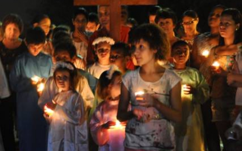 Visita à capela Santa Cruz, no dia da Exaltação da Cruz