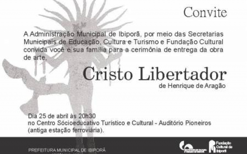 Cristo Libertador - dia 25 de abril