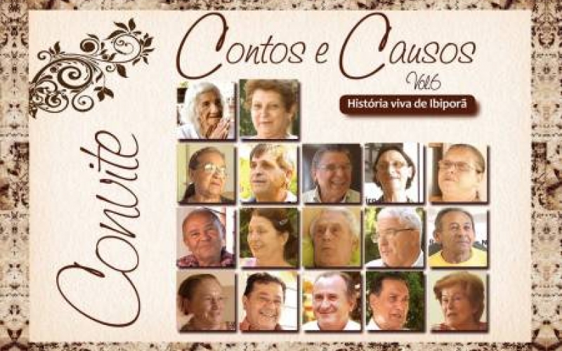 Lançamento Contos e Causos Vol. 6 dia 31 de julho