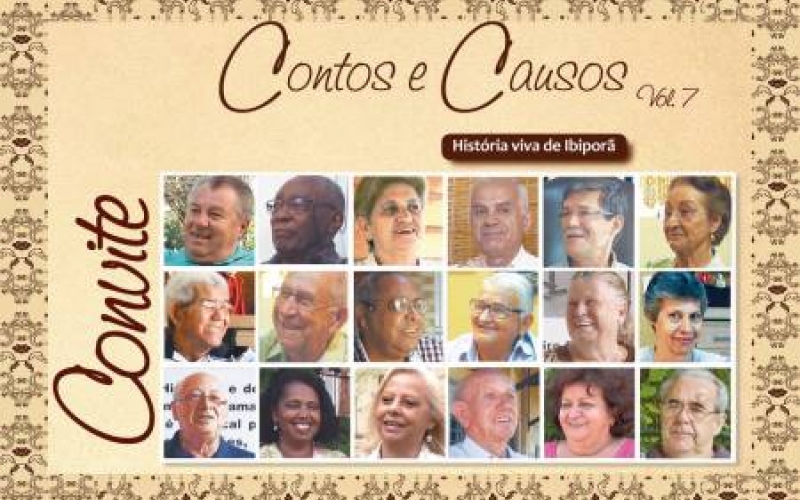 Dia 25 de setembro: Lançamento do Contos e Causos Vol. 7