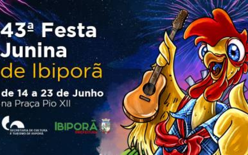 Veja as atrações da Festa Junina de Ibiporã