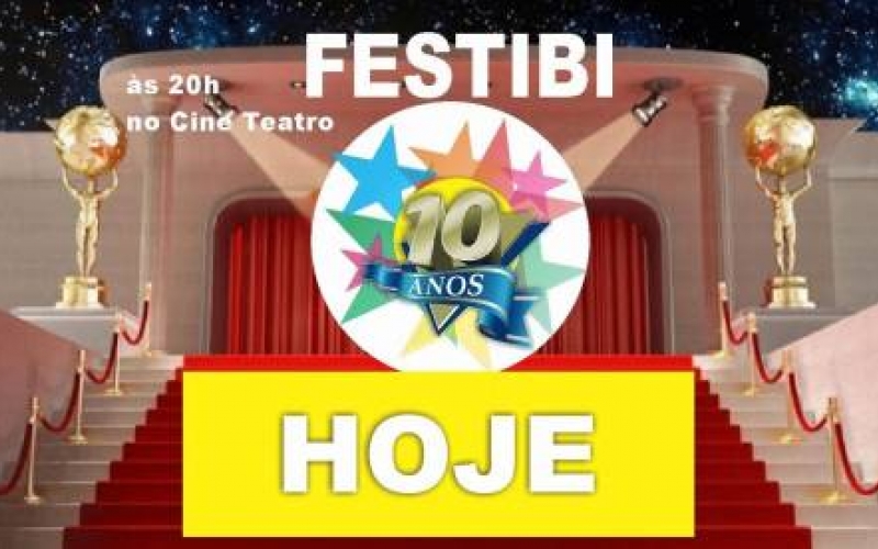 Noite de Premiação do Festibi