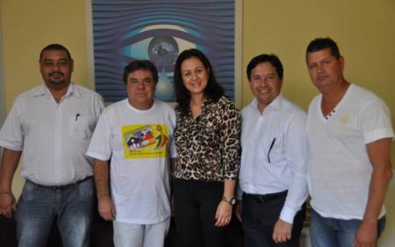Sandra Moya recebe vice-prefeito de Araucária