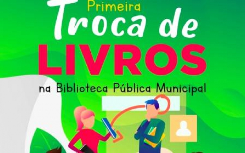 1ª TROCA DE LIVROS da Biblioteca Pública 