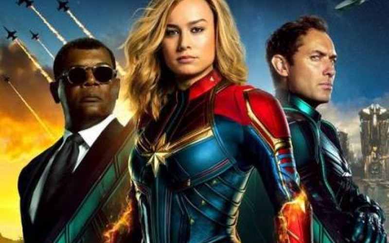 Capitã Marvel chega ao cinema de Ibiporã