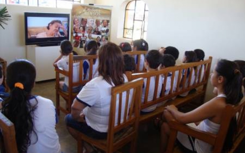 Alunos vêm aprender história no Museu do Café de Ibiporã