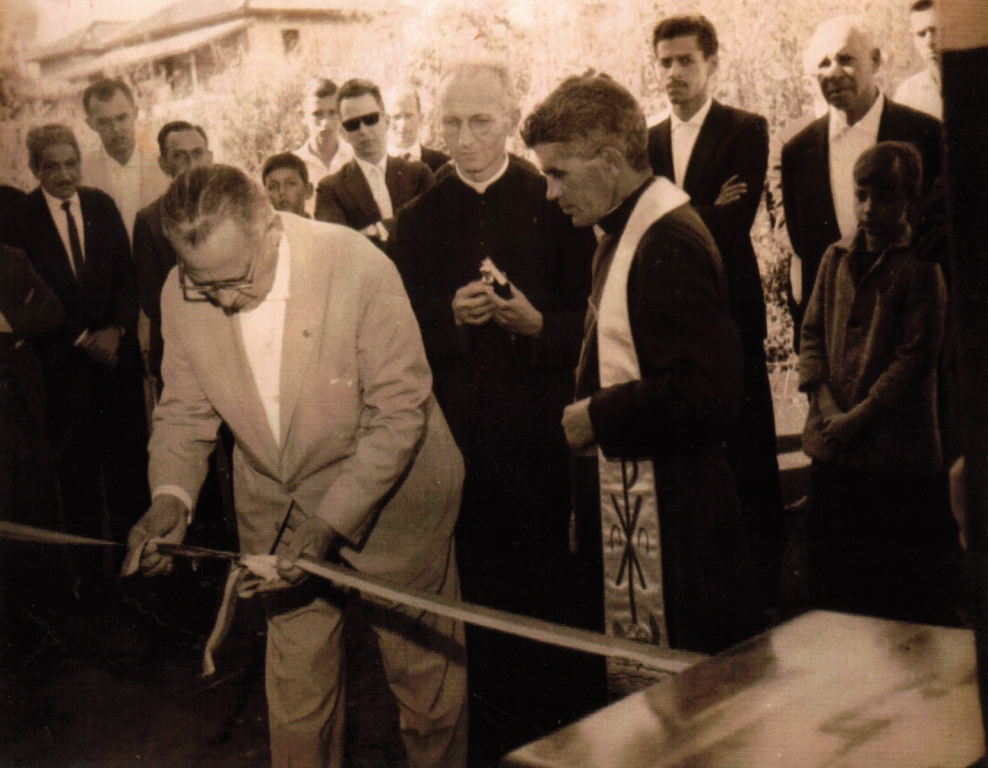 5 - Inauguração do asilo (Lar Padre Leone) 1960