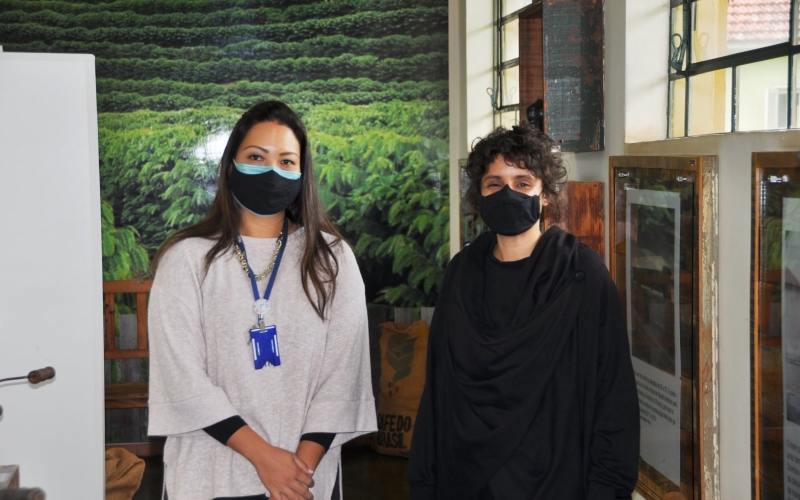 Equipe do SESC Cultural em visita ao Museu do Café