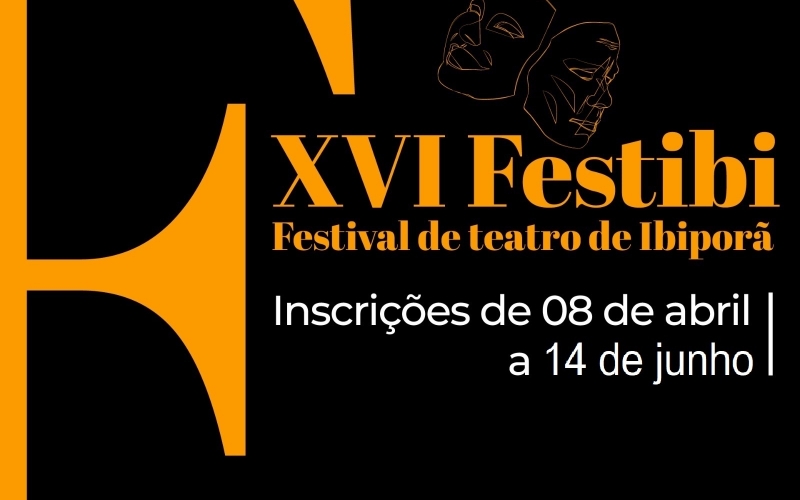 O Festibi voltou! Inscrições foram PRORROGADAS até 14 de junho