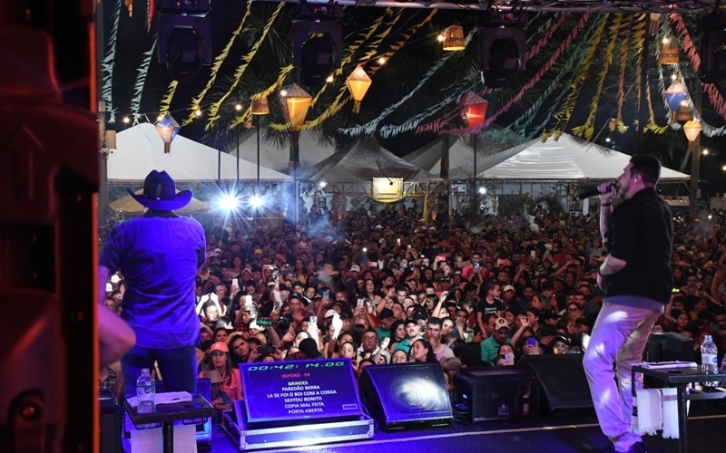 45ª Festa Junina Municipal de Ibiporã atrai milhares de pessoas à Praça Pio XII durante nove dias de evento