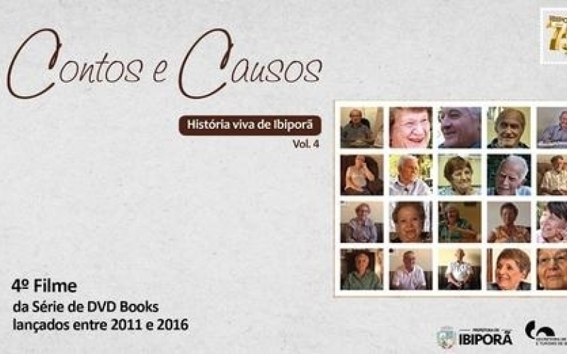 Assista ao 4º volume da série “Contos e Causos - História Viva de Ibiporã” em nosso canal no YouTube