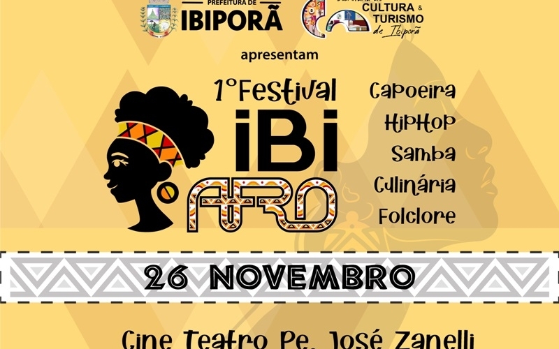Secretaria de Cultura promove 1º Festival Afro de Ibiporã