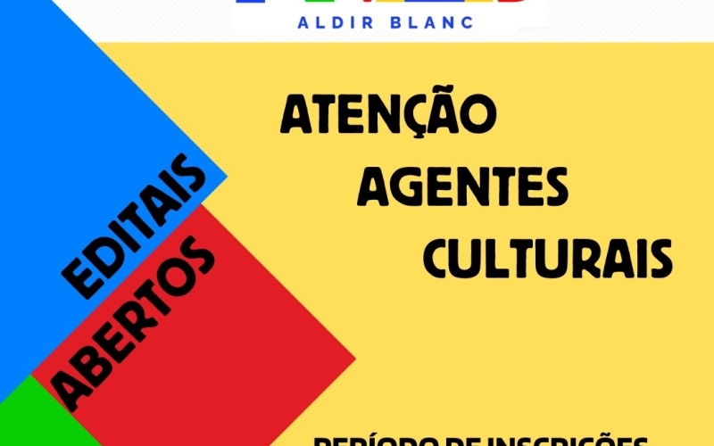 Cultura lança editais da Política Nacional Aldir Blanc de Fomento à Cultura