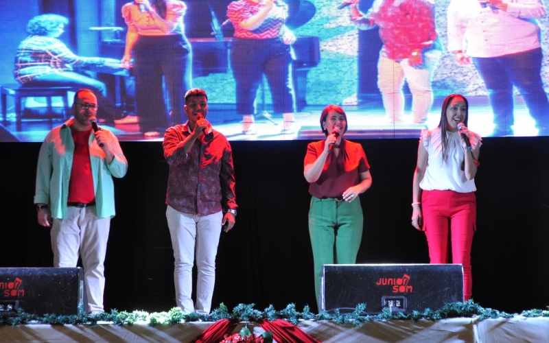 Rock, canto coral e sertanejo no último final de semana do “Natal de Paz e Luz”