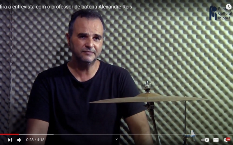 Respira 03 - Entrevista com o professor de bateria Alexandre Reis