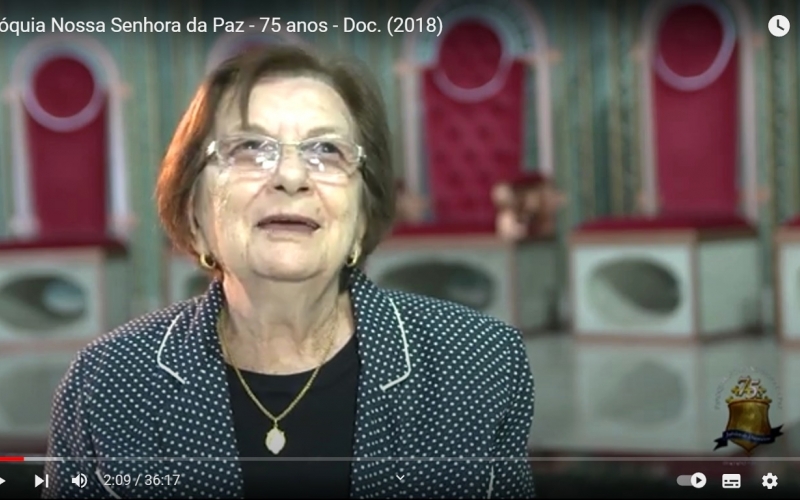 Documentários em vídeo da Secretaria de Cultura registraram parte da história da Matriz de Ibiporã