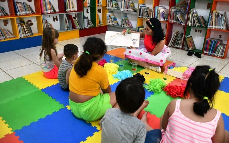  Agora toda quarta-feira é dia de Hora do Conto na Biblioteca Municipal