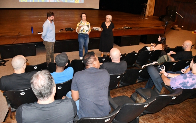 Reunião de formação com instrutores e professores dos Cursos da SMCT