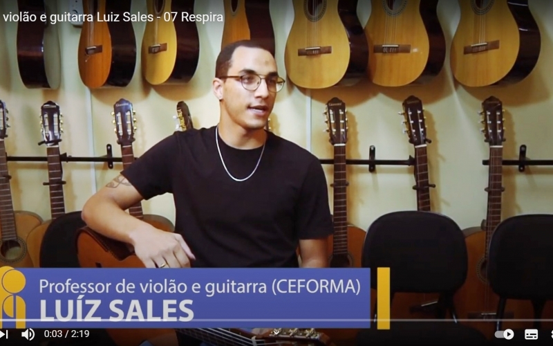 Respira 07 - Violão e guitarra: confira a entrevista com Luiz Sales