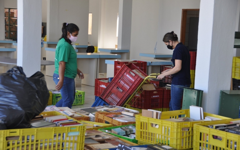 Como está a mudança na Biblioteca Pública