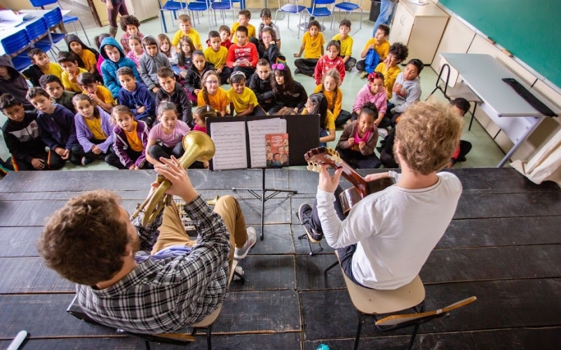 Ibiporã recebe projeto musical que leva conhecimento de música erudita e concertos a escolas  municipais do Paraná
