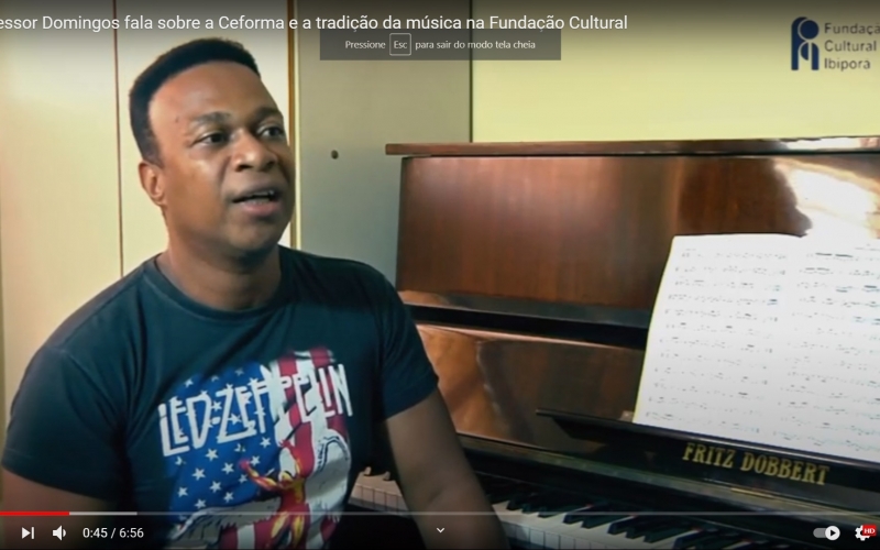 Respira 01 - Professor Domingos fala sobre a tradição da Escola de Música da Fundação Cultural