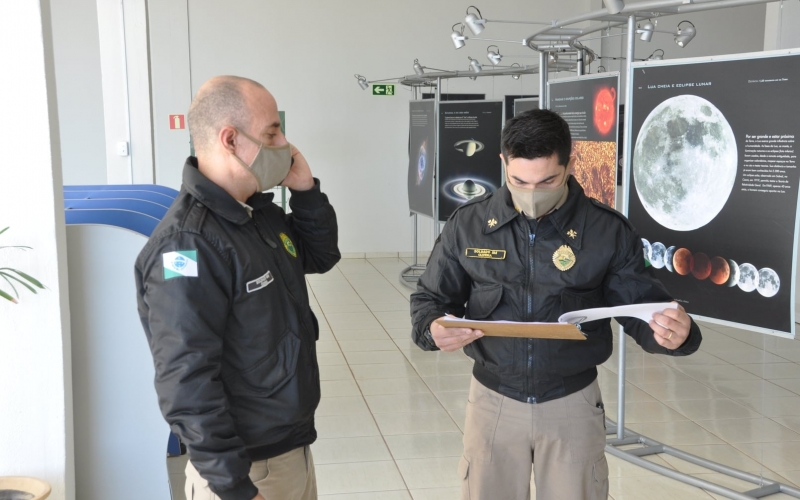 Corpo de Bombeiros vistoria e libera o prédio da nova Biblioteca Pública Municipal